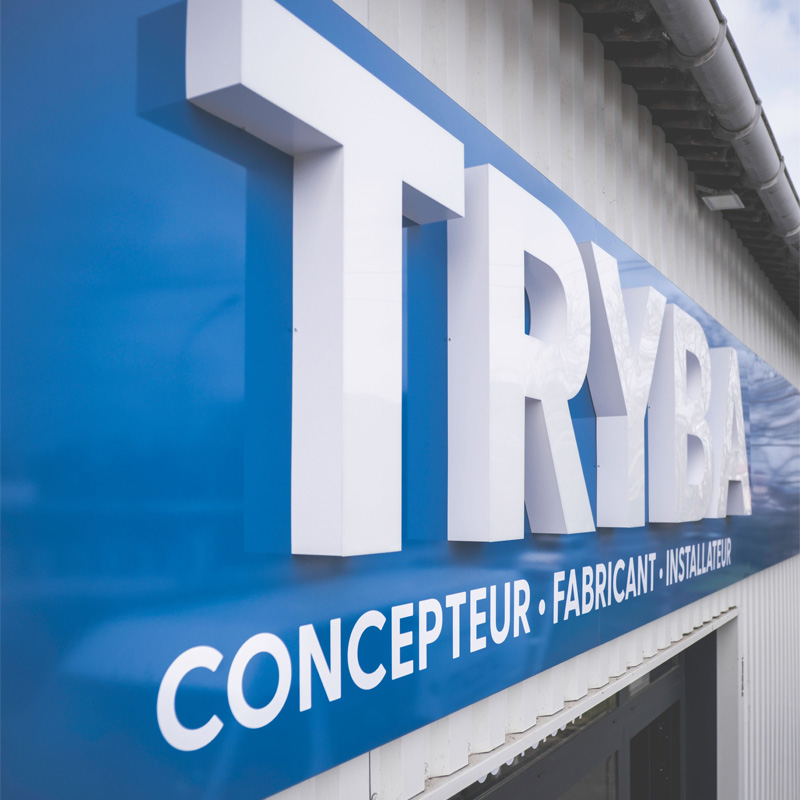 Enseigne commerciale personnalisée