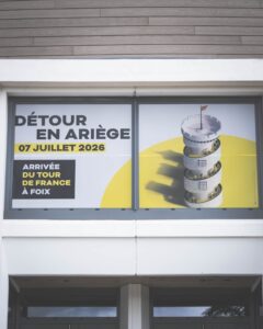 Photographie de réalisation UNICOM, projet de signalétique 4