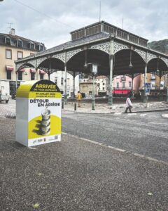 Réalisation de signalétique UNICOM - photographie de projet 2