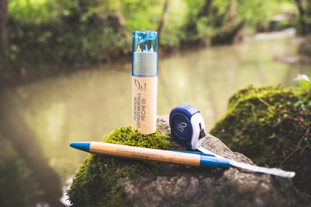 Objets publicitaires pour la pêche en Ariège