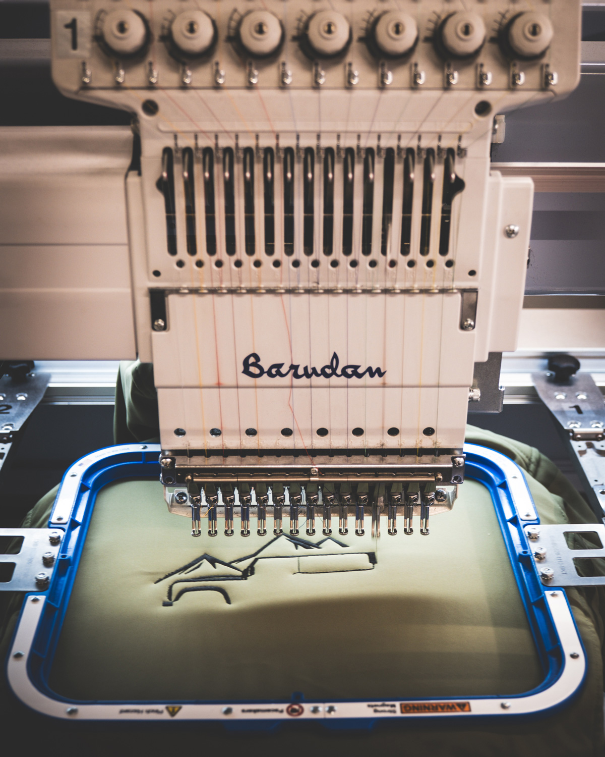 Broderie sur vêtement personnalisé